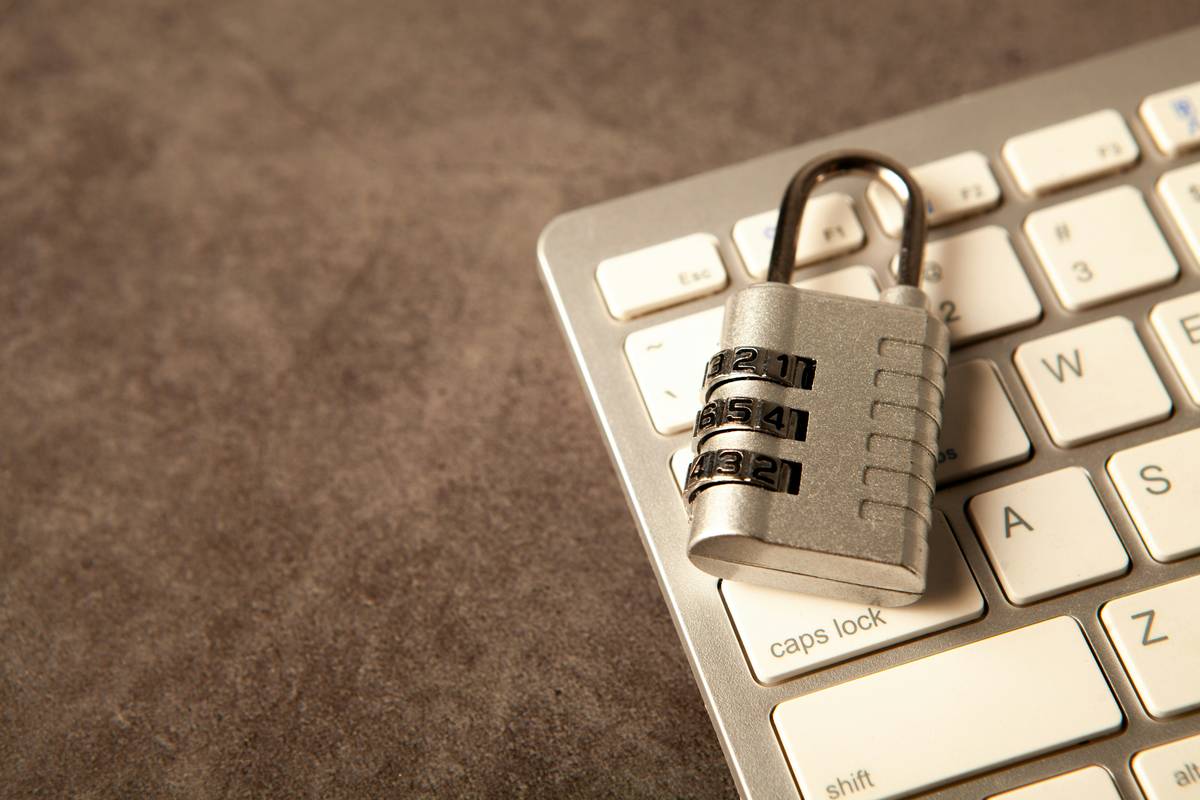 password security basic manager john jay showing secure password vault interface with lock icon